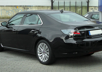 Półoś przednia lewa Saab 9-5 FL II